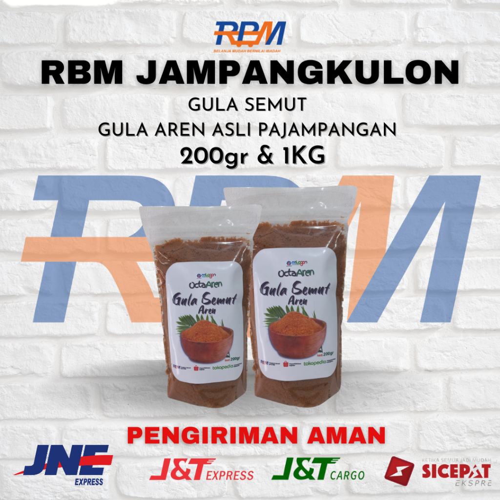 

Gula Aren Semut / Bubuk Pajampangan OctaAren 200gr