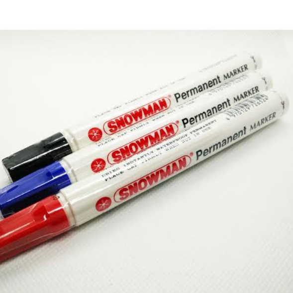 

Spidol SNOWMAN Besar Permanen SATUAN Marker Pen Permanent Whiteboard Warna Hitam Merah Biru Kualitas Bagus Red Black Blue Gede Big Size Pewarna Alat Tulis Gambar Menulis Lukis Isi Ulang Melukis Papan Tulis Murah Peralatan Sekolah Kantor Pentacle Malang
