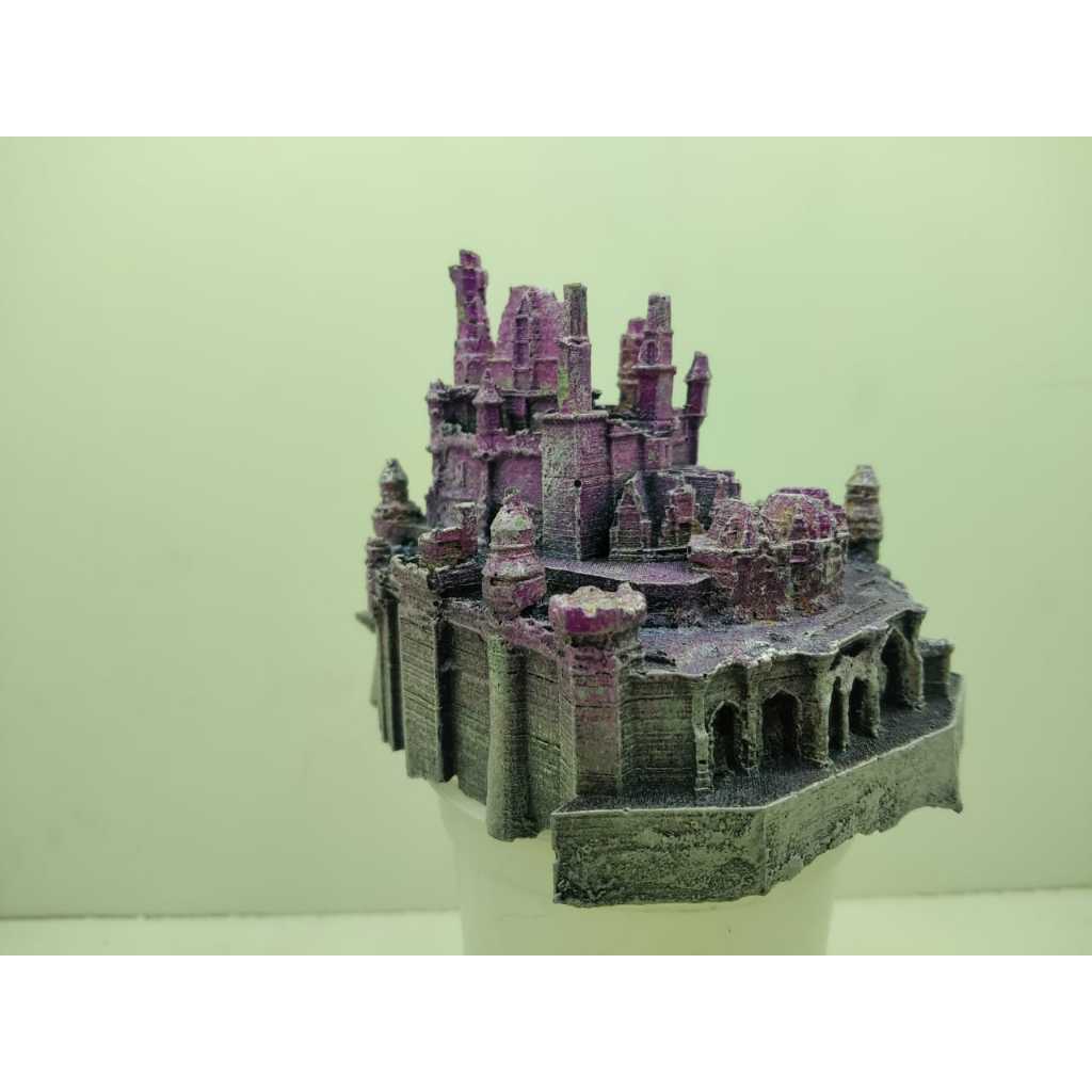 hiasan kastil klasik eropa, kastil eropa, kastil aquarium, dekorasi kastil aquascape, dekorasi kasti