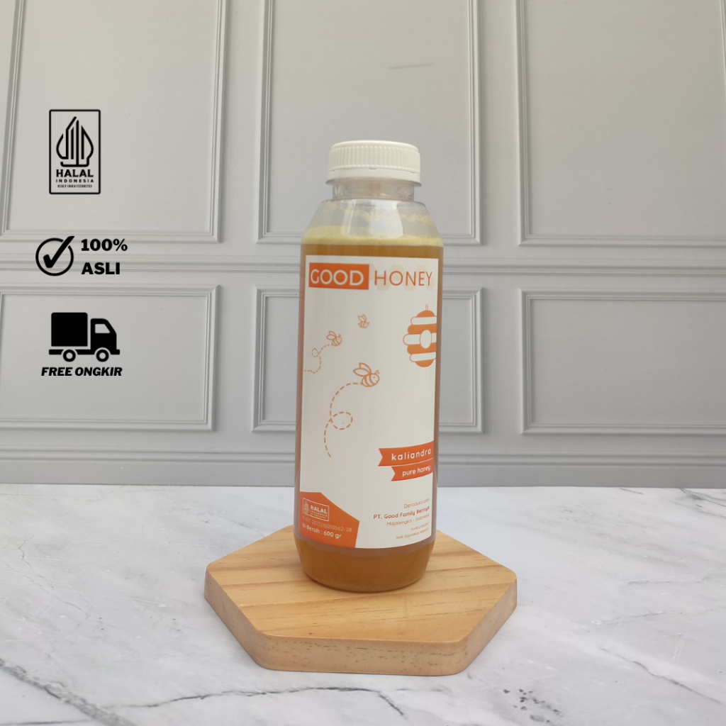 

Madu Murni Asli Madu Kaliandra 600 gr Raw Honey Good Honey