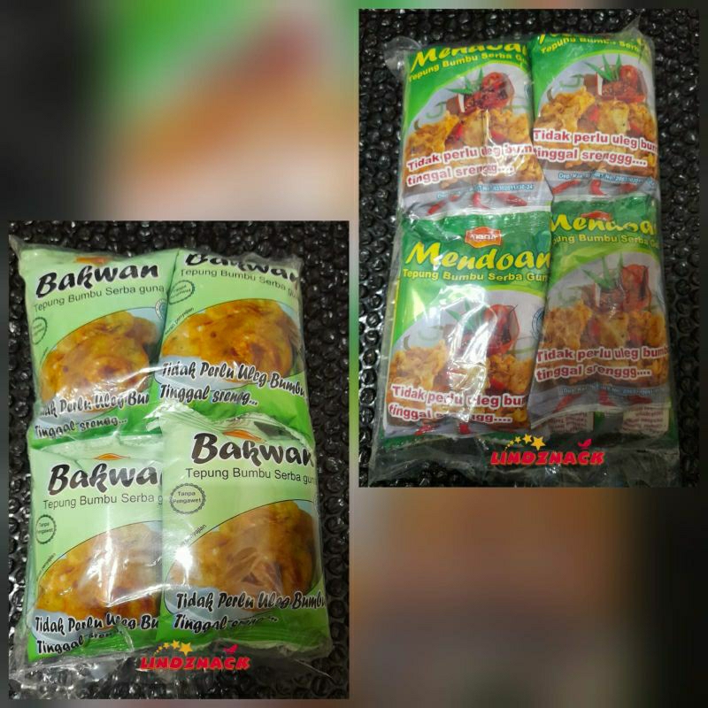 

Tepung Bumbu Alida Mendoan / Bakwan 1 Pack (12 pcs)