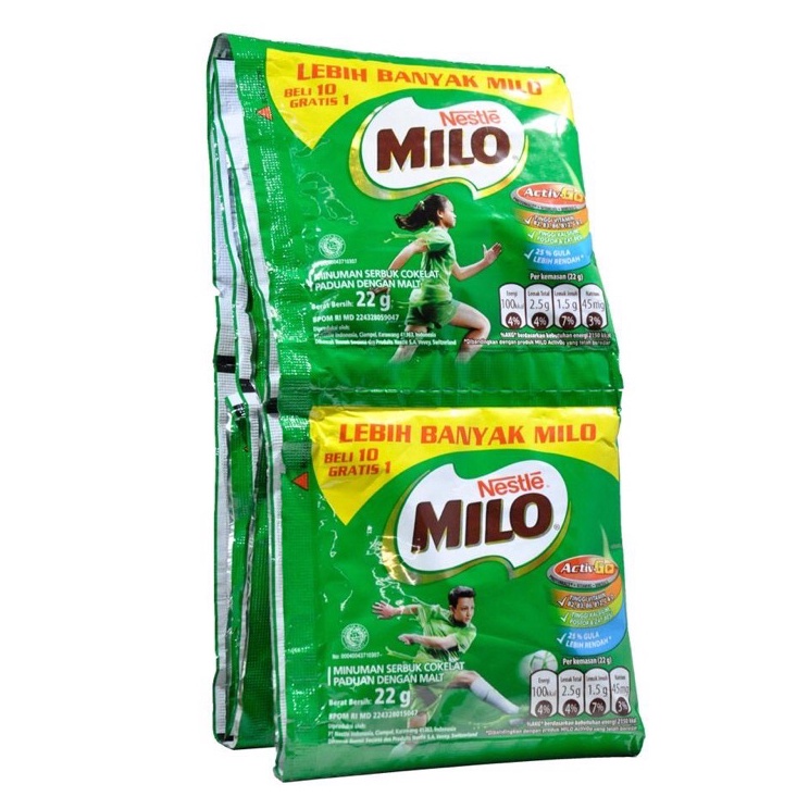 

[KODE DSWDC] Milo Activ Go Renceng 10X22gr ( isi 10 renceng )