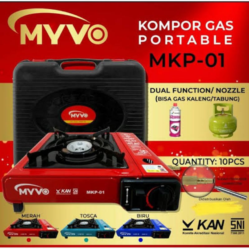 Kompor Gas Portable 1 Tungku 2 in 1 Gas LPG / Gas Kaleng SNI / KOMPOR GAS PORTABLE MINI / KOMPOR CAM