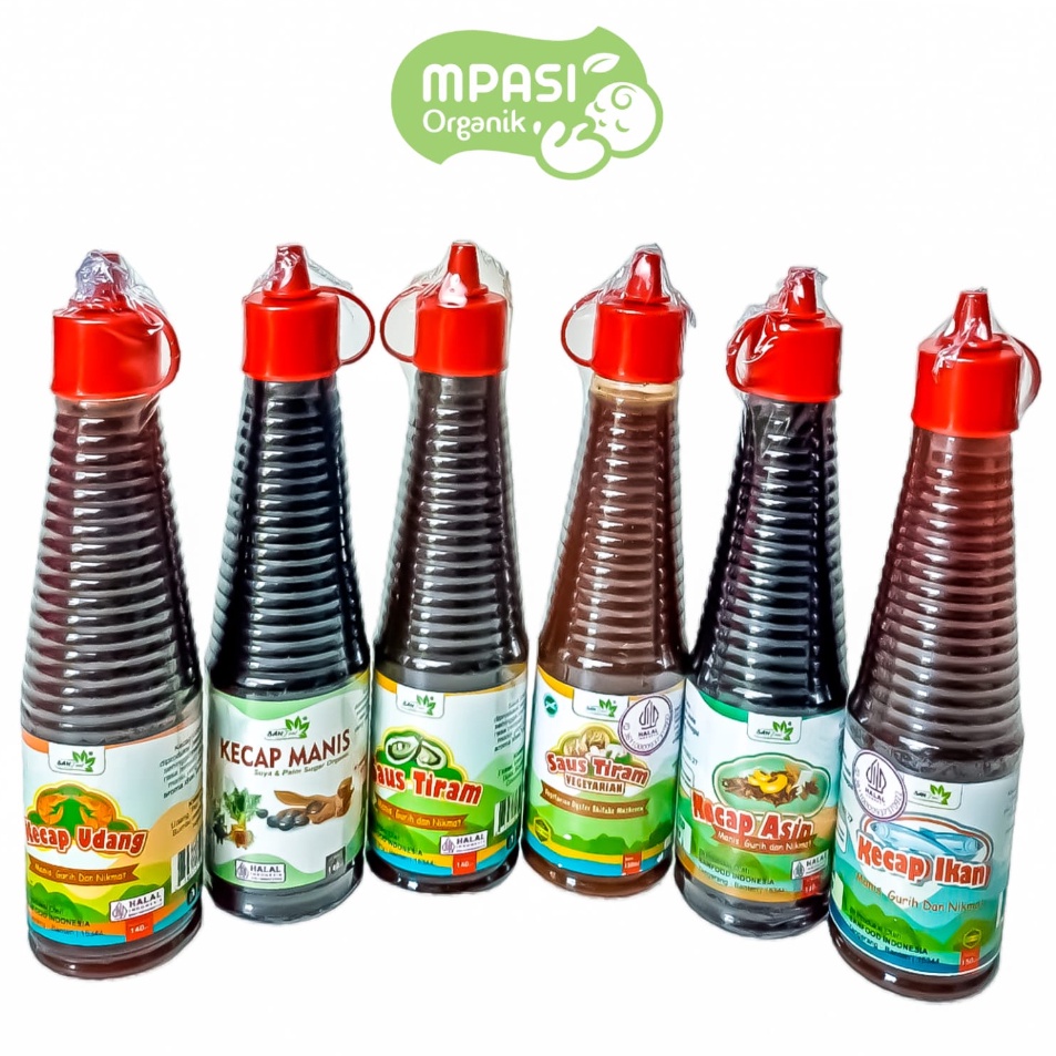 

[KODE 8QS7S] SF KECAP DAN SAUS PELENGKAP MPASI / KECAP DAN SAUS NON MSG/ KECAP DAN SAUS ALAMI