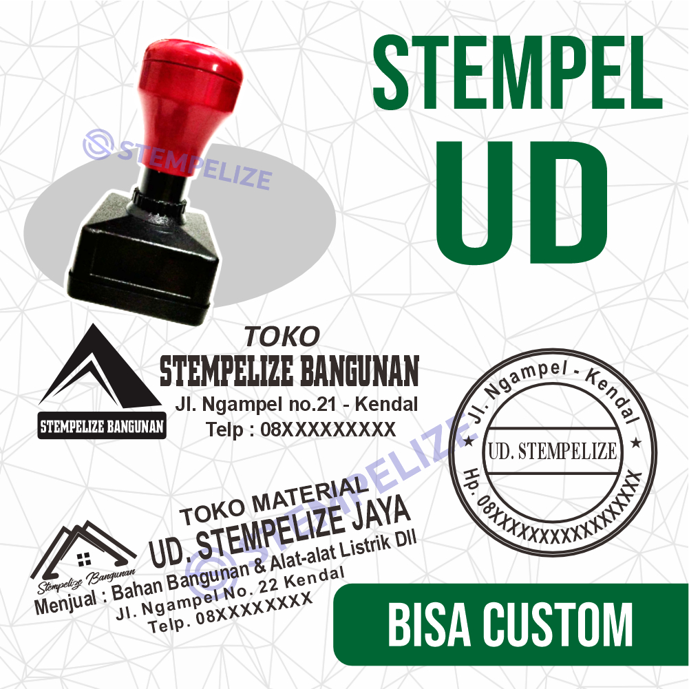 

Stempel UD / Usaha Dagang Custom