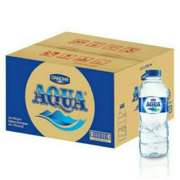 

[KODE JVSPV] AQUA BOTOL 330ML DUS