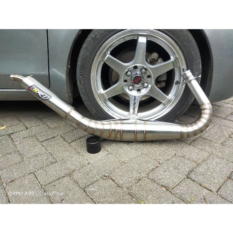 [COD] knalpot kolong kobra super pro RR27 stainless // suara garing istimewa RX-King RX king rxk rxs