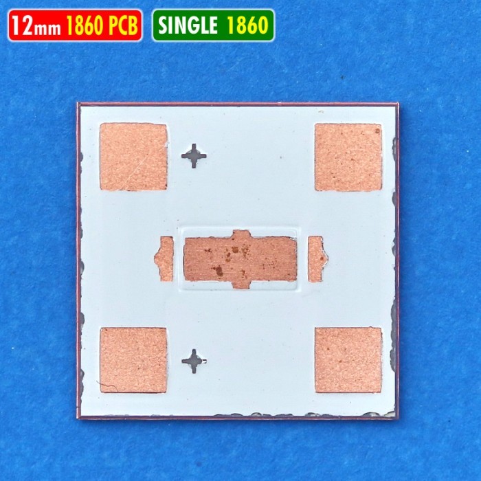 PCB 1860 12mm Tembaga Single MCP CSP LED Daymaker Custom Led