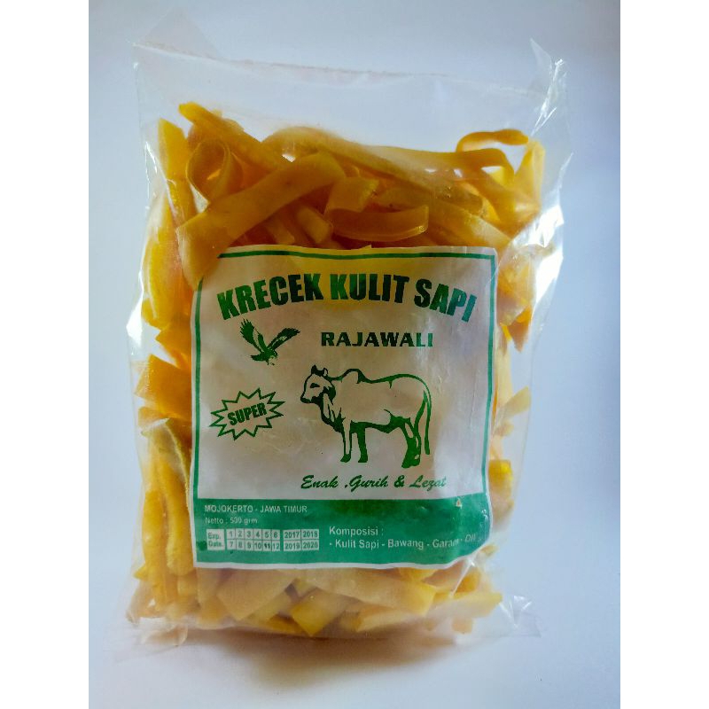 

kerupuk rambak / kulit sapi mentah kualitas super