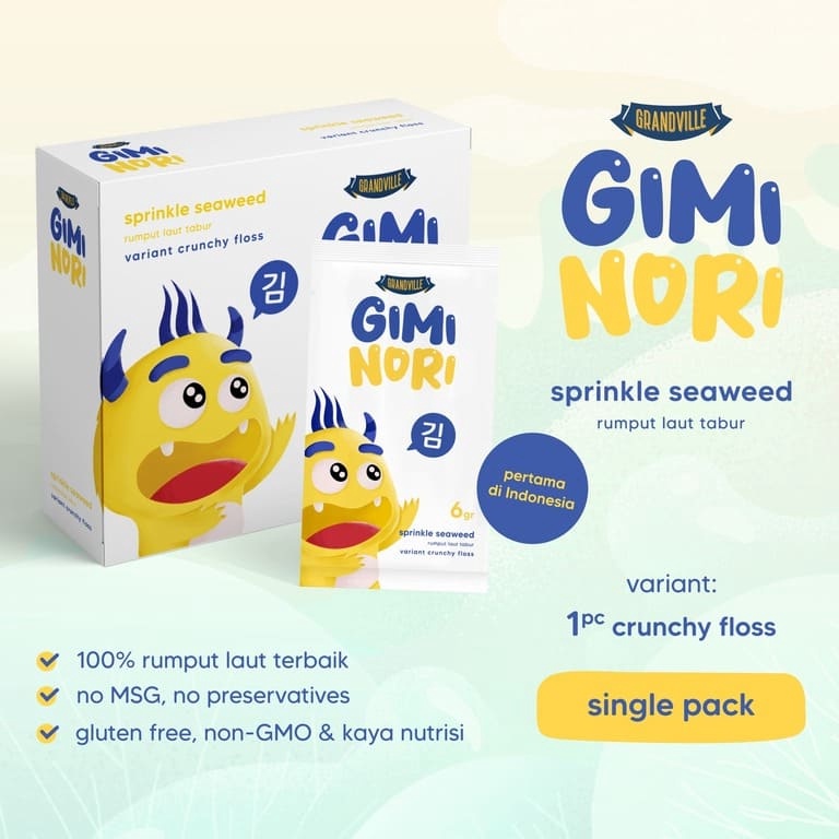 

[GP952] Grandville Gimi Nori Rumput Laut Tabur Floss Single pack Super Promo