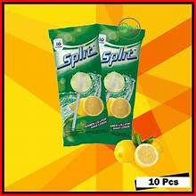 

PERMEN SPLIT LOLLIPOP RASA LEMON ISI 10X6 GR