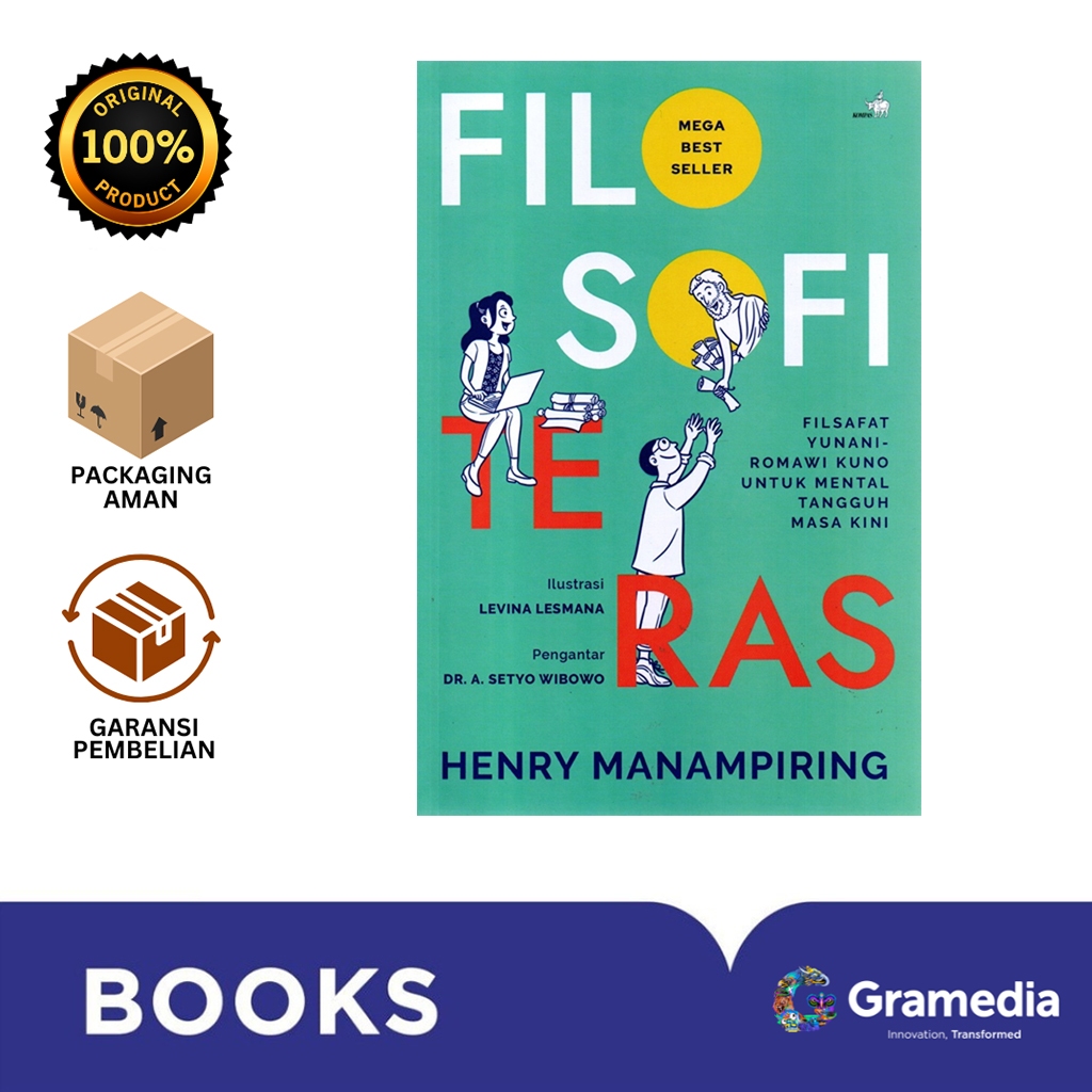 Gramedia Bali - FILOSOFI TERAS (NEW COVER)