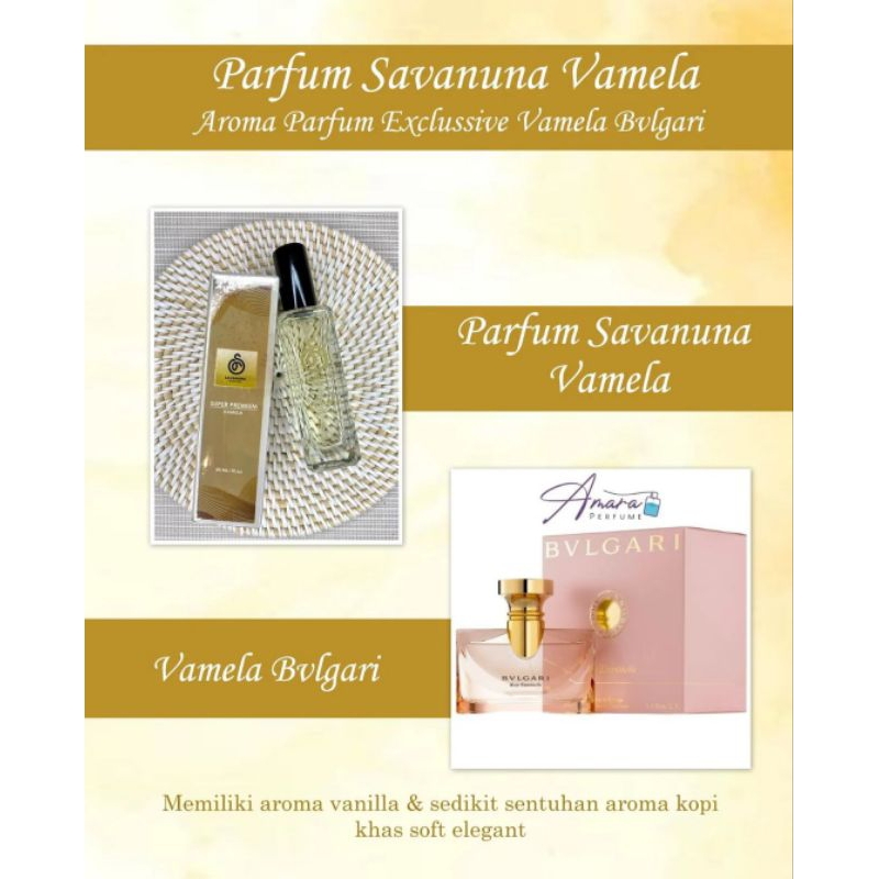 ORIGINAL  Parfum Savanuna Vamela