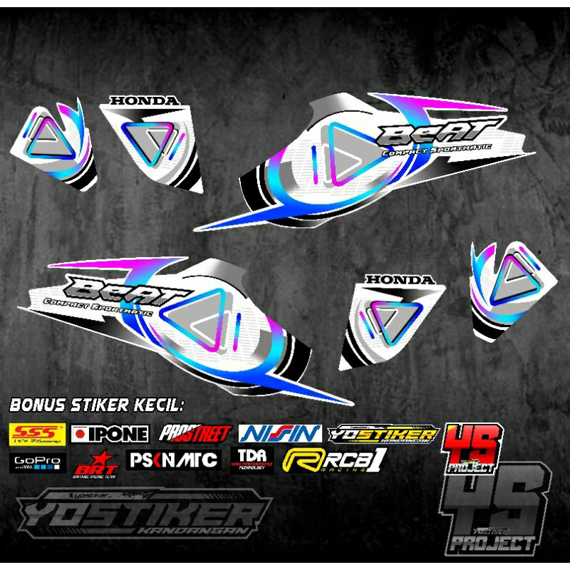 Striping Beat Karbu Model 2010 Variasi