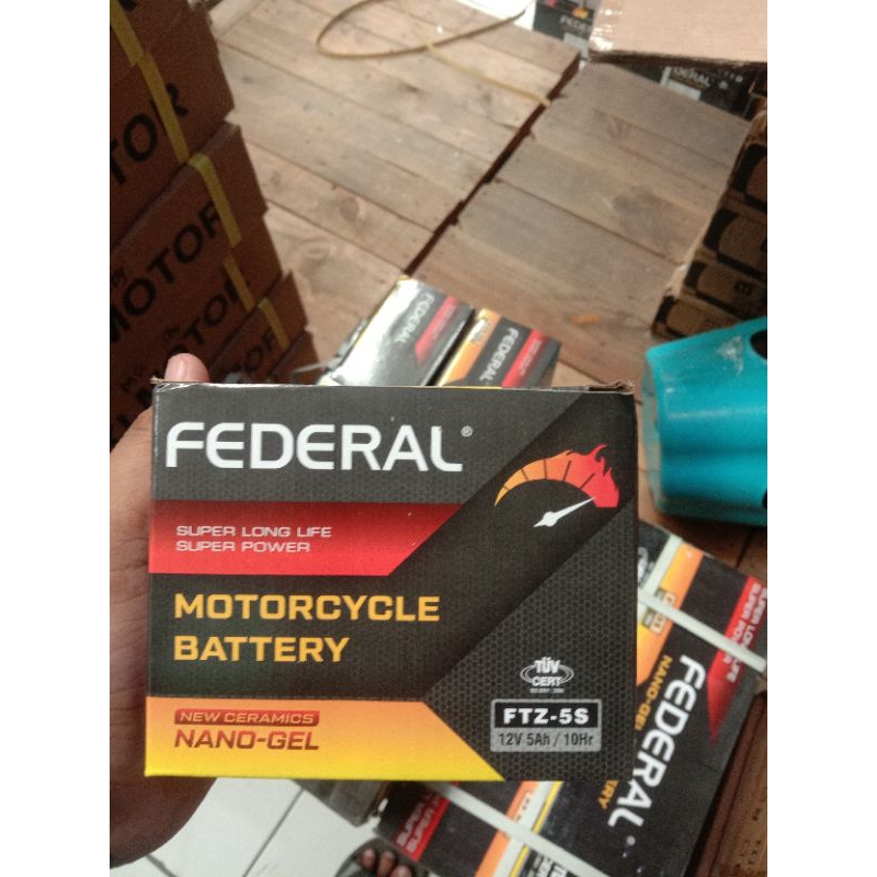 aki accu FEDERAL FULL KERING GELL beat Vario scoopy beat F1 Vario 125 Vario 150 Vixion crf Supra fit