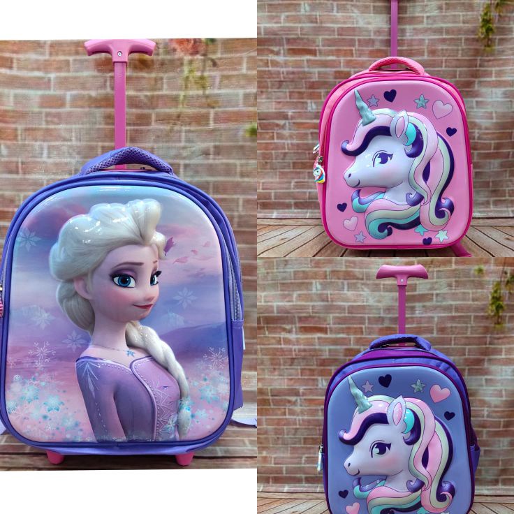 ✴Baru⁂➜ Tas Troli TK-SD UNICORN A Timbul Glosy 14" AAO HSD 097