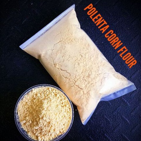 

GFYQH TEPUNG JAGUNG POLENTA - 1 KG & 1 LITER - POLENTA CORN FLOUR Model Baru