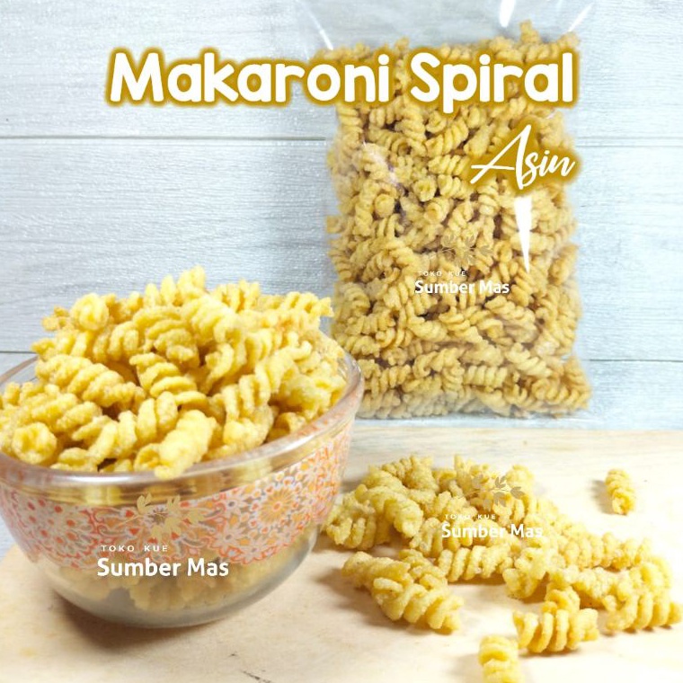

[™K45(] MAKARONI SPIRAL ASIN 250GR / MAKARONI ULIR / MAKRONI / MACARONI KILOAN Special Promo