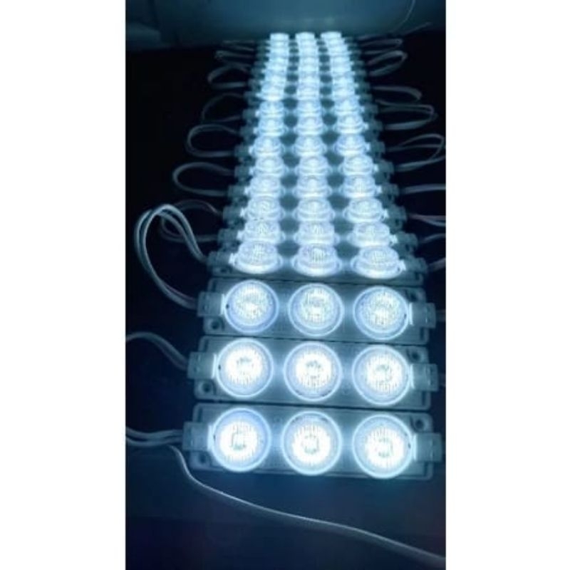 LED MODUL 3 MATA SAMSUNG LENSA KRISTAL DC 12V