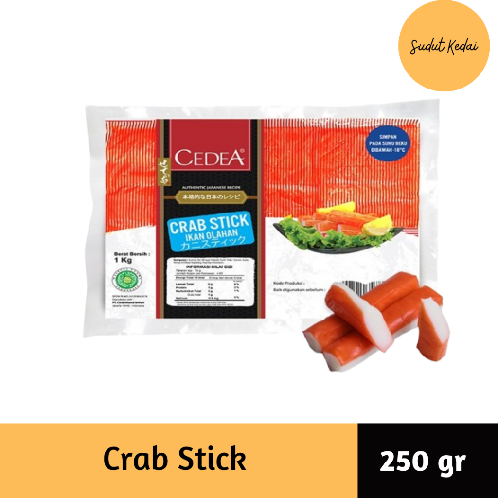 

Crab Stick 250gr - CrabStick Cedea 250 gr