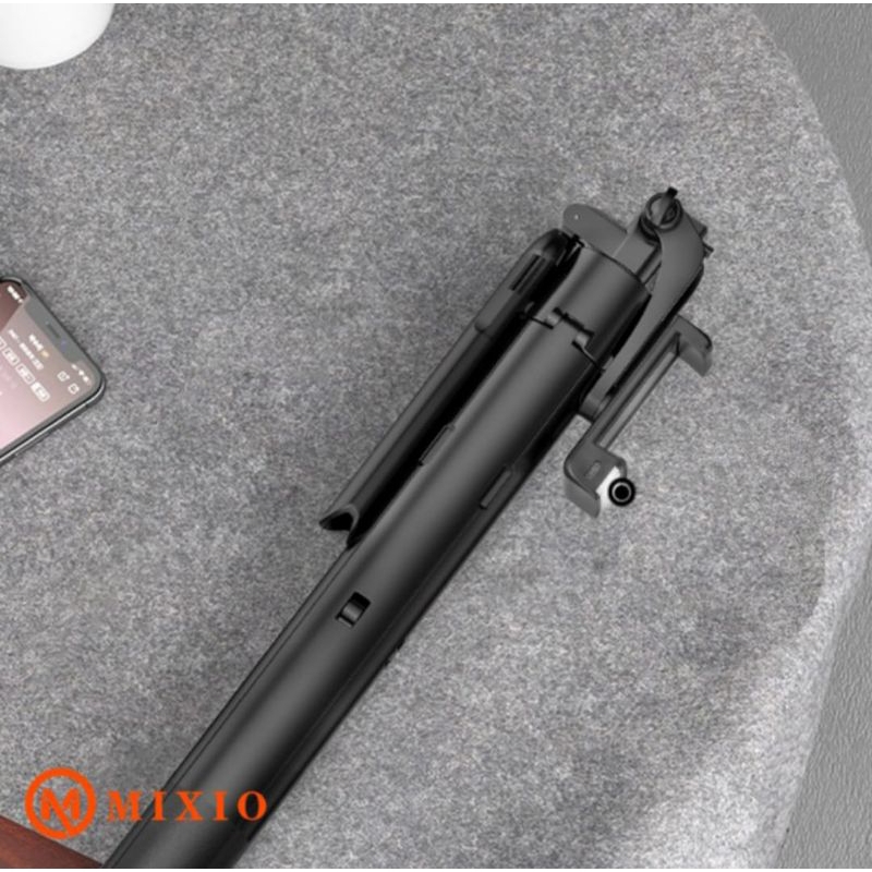 MIXIO A861E Tongsis Tripod Bluetooth Stabilizer Gimbal LED - 180cm