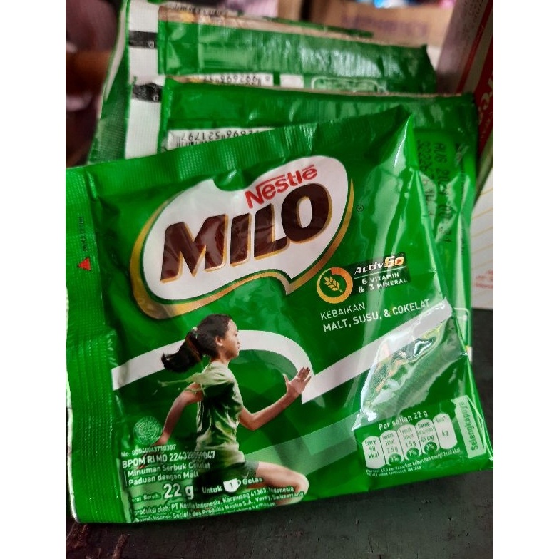 

35 Milo activ go sachet Model Baru