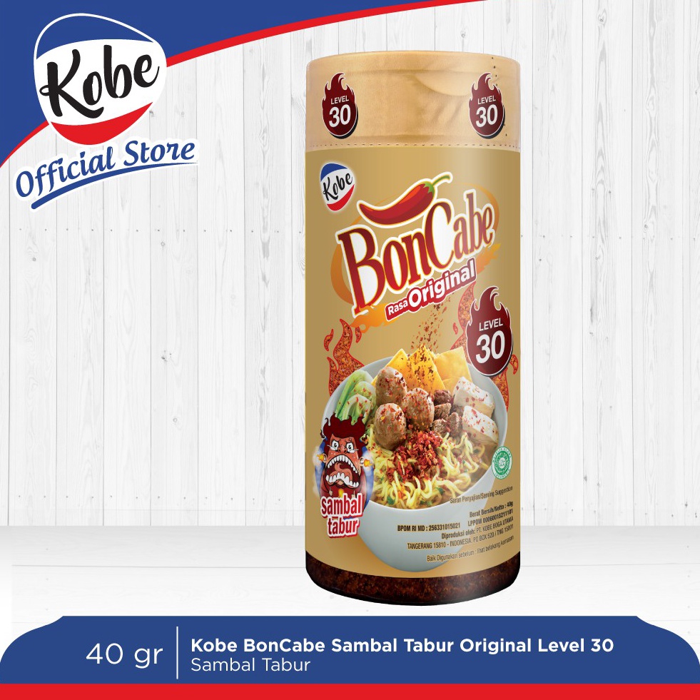 

[Produk DD40] BonCabe Sambal Tabur Level 30 Rasa Original Botol 40gr mgq0h