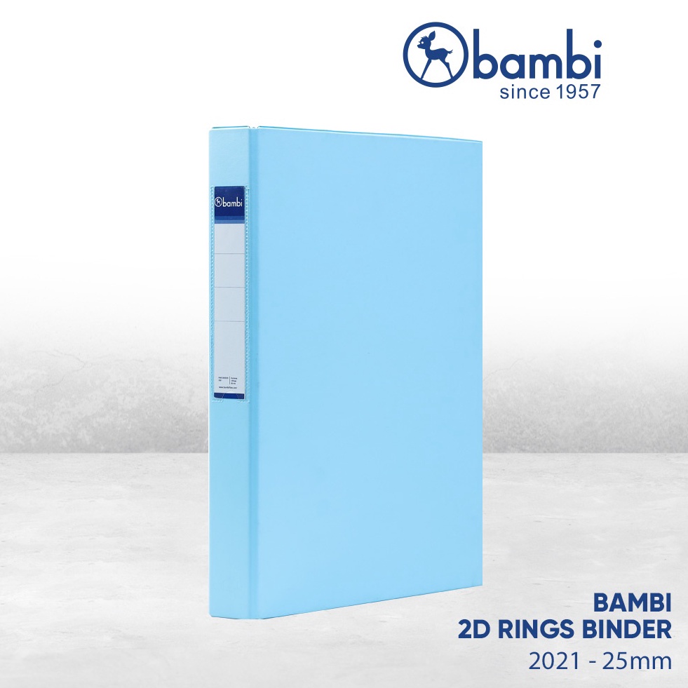 

Laris Bambi Ring Binder Folio 2 Ring MID SIZE 25 mm kode 2021 7NA