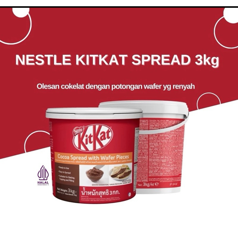 

Kit Kat Spread Selai Kit Kat 250gr - REPACK