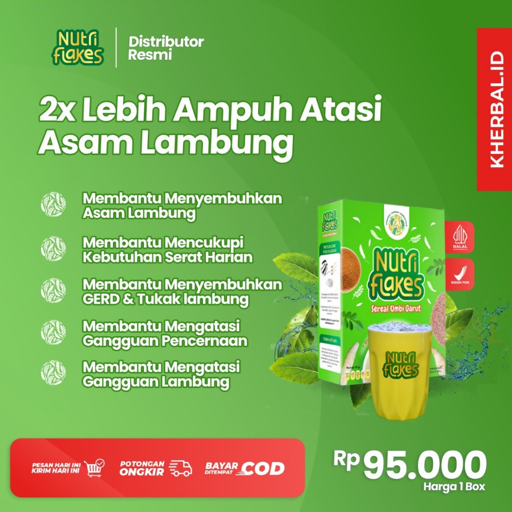 

[Produk 7G61] Nutriflakes Sereal – 2x lebih Ampuh Sembuhkan Asam Lambung Dalam 3 hari, Sereal Lambung, Asam Lambung, Magh, Sereal Pencernaan, Sarapan Sehat, Makanan Diabetes, Makanan Serat, Makanan Herbal, Mencegah Dan Penyembuhan Penyakit Jantung Ready