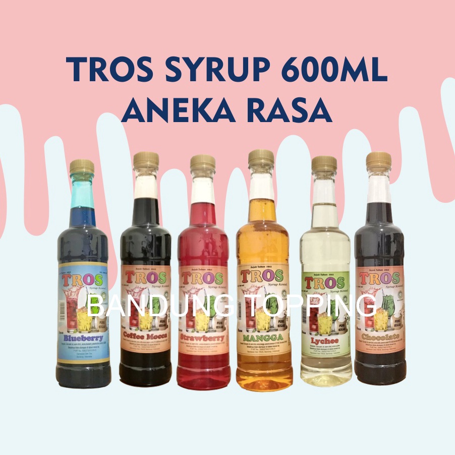

[KODE ACMCP] Tros Syrup aneka rasa 600ml