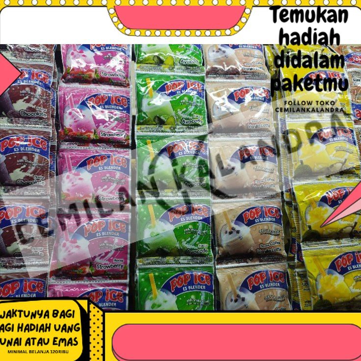 

[KODE 0HKU7] [PROMO] Pop Ice Es Blender (1 renceng isi 10pcs)