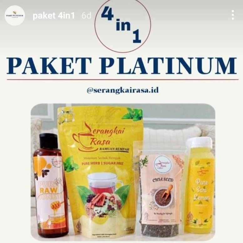 

[♔D47➤] Paket Platinum 4 in 1 Serangkai Buruan Order Gan