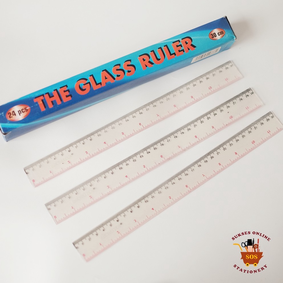 

[❀A50@] SOS Penggaris MICROTOP 30 cm MT-0730(12pc) / Penggaris Plastik / Ruler/Garisan [282]
