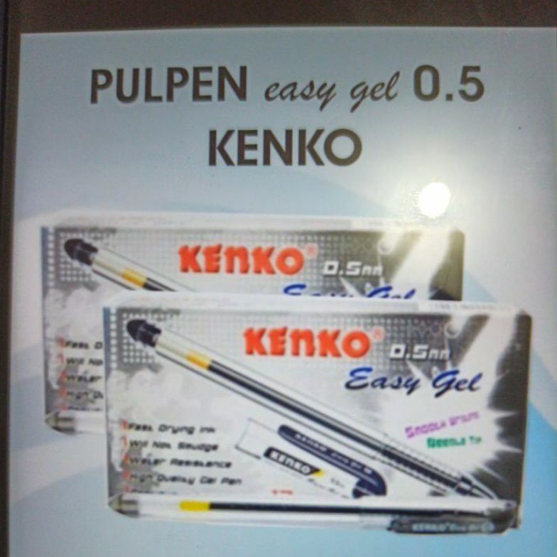 

Terlaku.! Pulpen Kenko Easy Gel 0.5 73