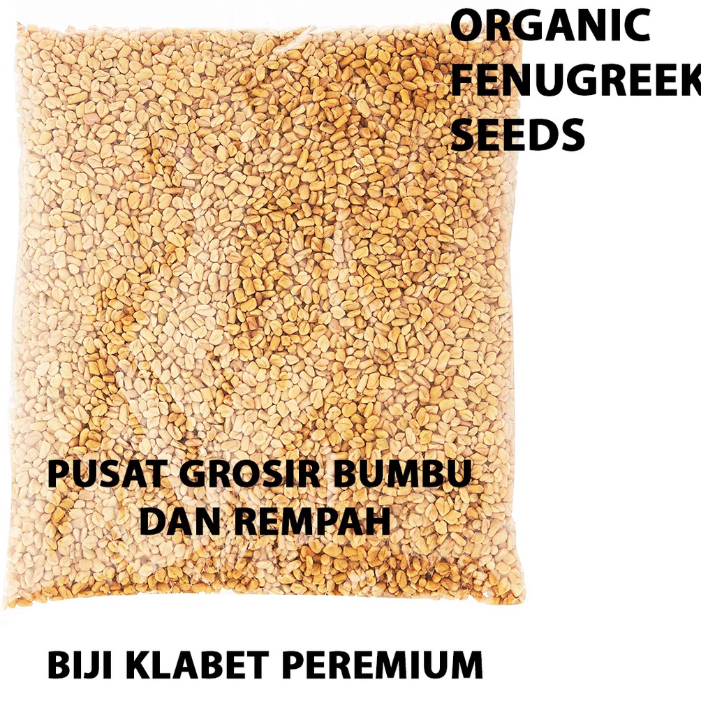 

Sup3r Pr0m0 BIji Klabet 1 kg / Halba / Methi Seeds / Fenugreek / Klabet harga grosir/ Halba Export Quality Halal 1 kg Discount Today