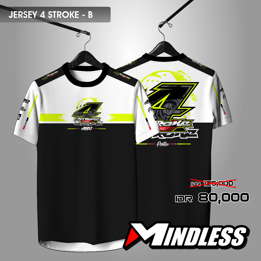 KAOS JERSEY 4 STROKE - MINDLESS