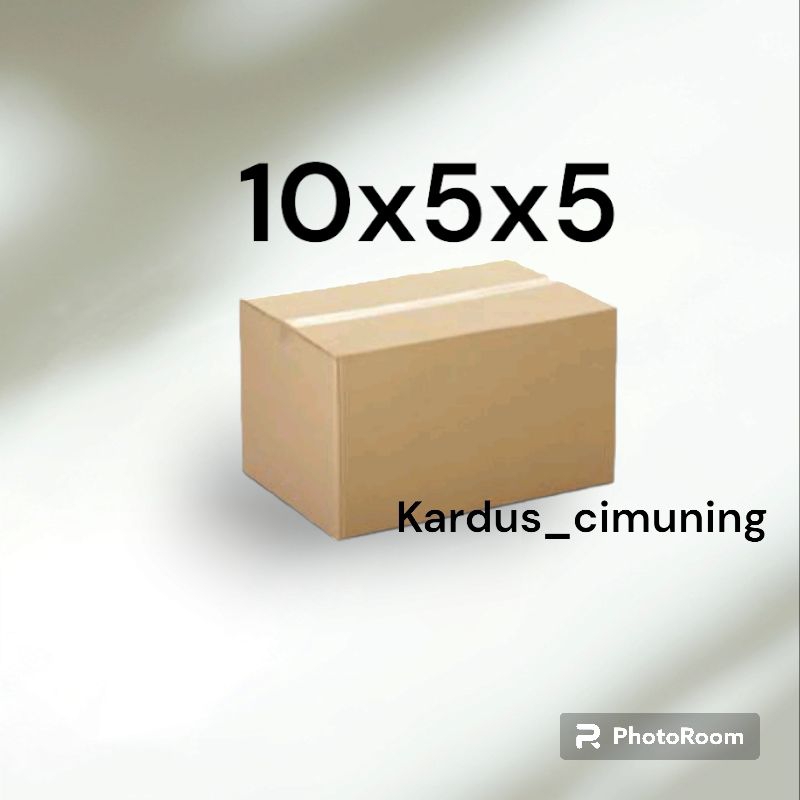 

kardus box packing 10x5x5