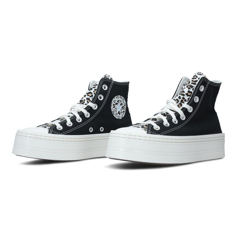 Converse Chuck Taylor All Star Modern Lift Platform Leopard Love Print