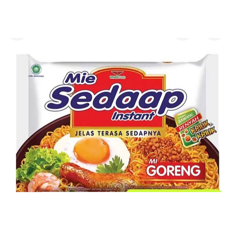 

Mie Sedap Goreng Rasa Bawang kriuk 90 g