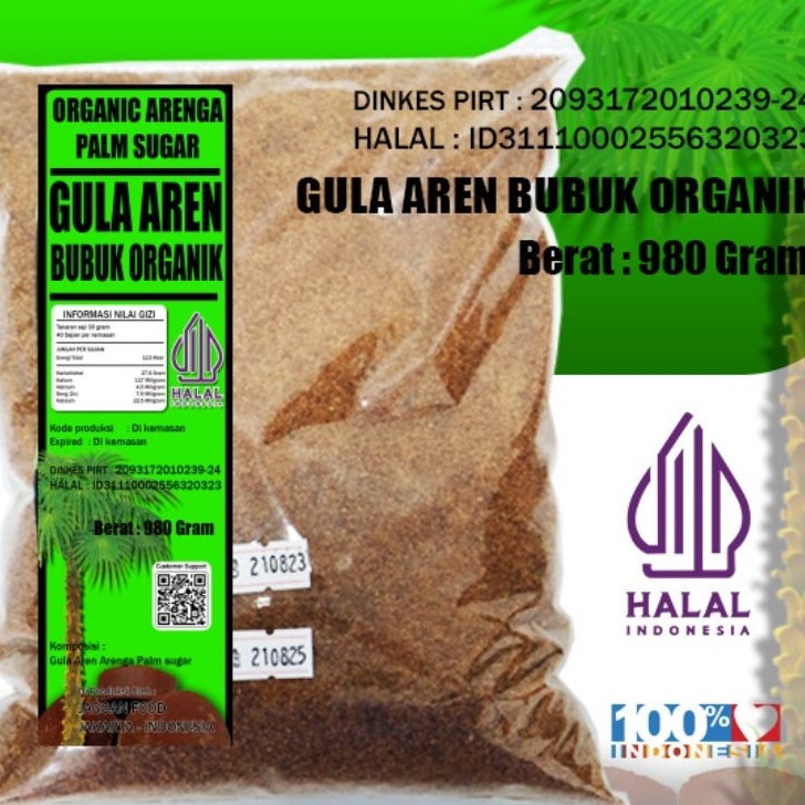 

[KODE PRODUK RDTGV5051] 1000GRM / 1 KG GULA AREN BUBUKANIK GULA SEMUT PALM SUGAR GRADE A+ EXPORT QUALITY
