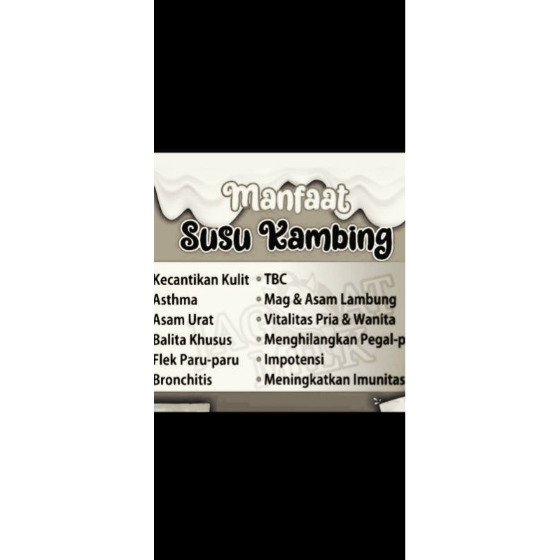 

Susu Kambing Murni Etawa (500gr )