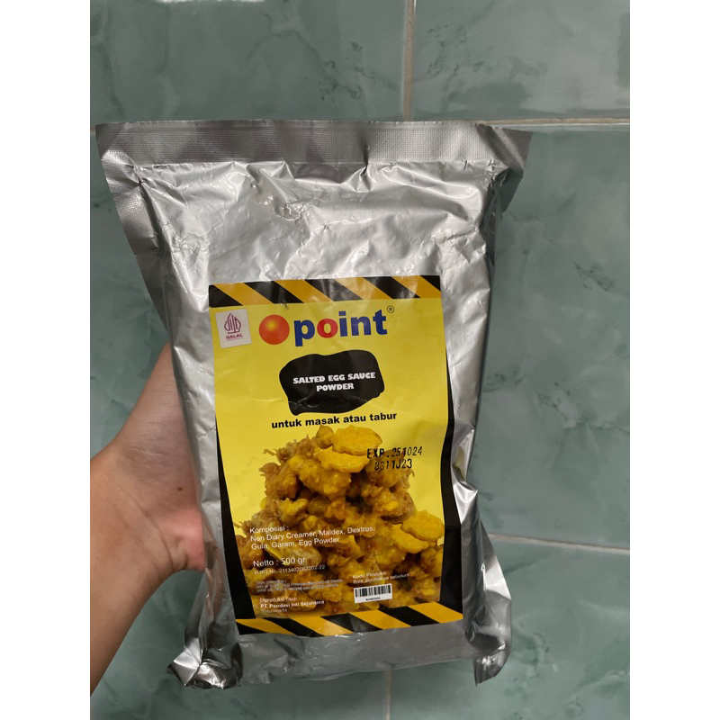 

bubuk telur asin / salted egg powder 500 gram