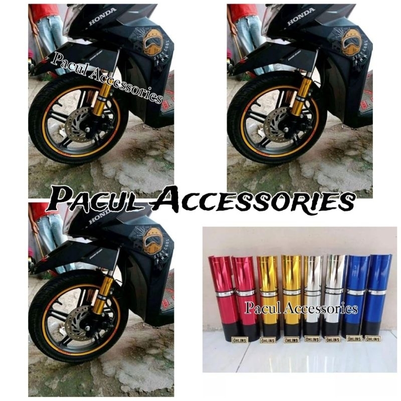 Cover Shock Depan Honda Beat Street/ Kanan Kiri