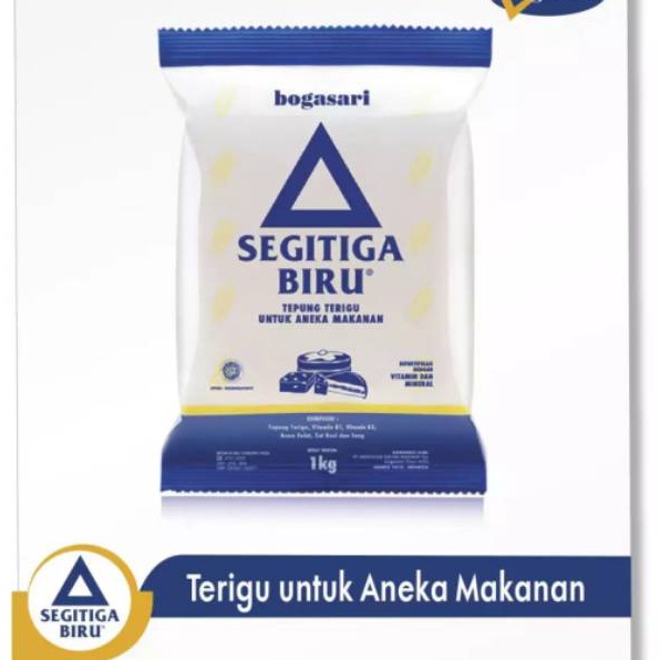 

[KODE LJZUL] TEPUNG TERIGU SEGITIGA BIRU ECOPACK 1KG (TEPUNG TERIGU PROTEIN SEDANG)