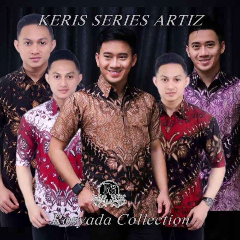 Kemeja batik M L XL XXL 3XL 4XL 5XL 6XL Hem batik jumbo Hem batik kantor Hem batik kondangan Hem kom