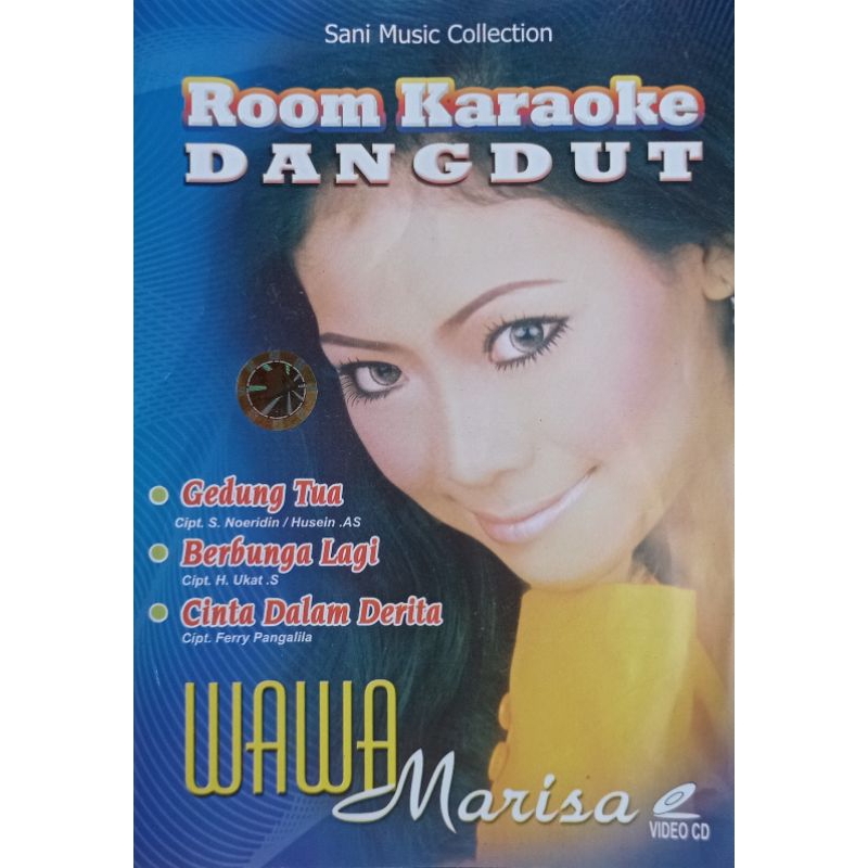 VCD ORIGINAL WAWA MARISA ROOM KARAOKE DANGDUT