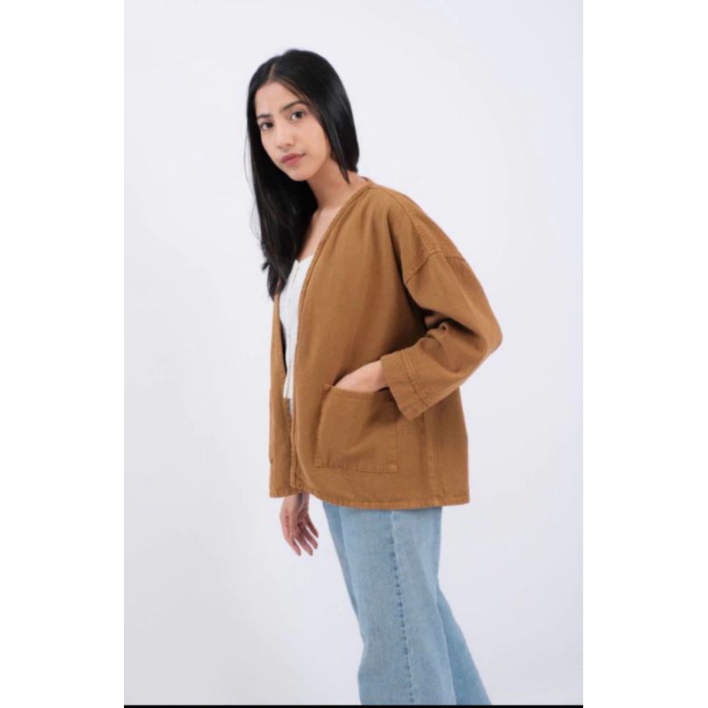 OUTER UNISEX BLEZZER JEANS DENIM OUTER JEANS PREMIUM