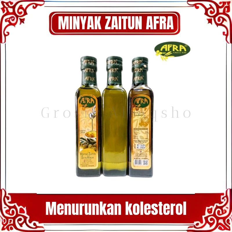 

MINYAK ZAITUN AFRA EXTRA VIRGIN 250 ML ORIGINAL