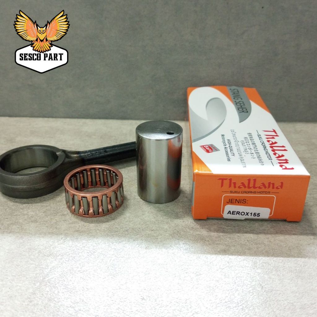 STANG SEHER AEROX 155 PISTON CONROD KIT YAMAHA AEROX 155 PNP NMAX 155 LEXI THALLAND